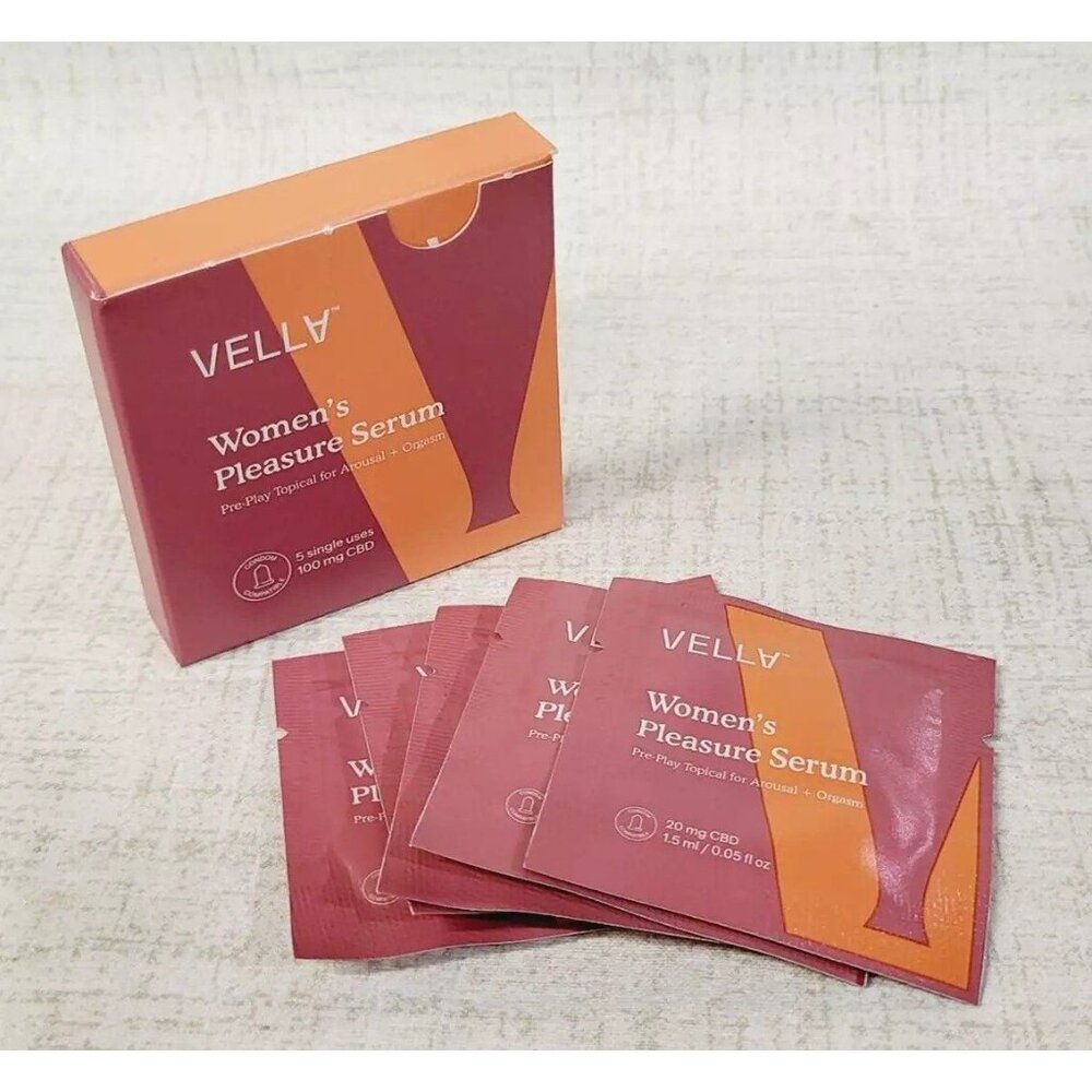 Vella Women’s Serum 5 Packets NEW